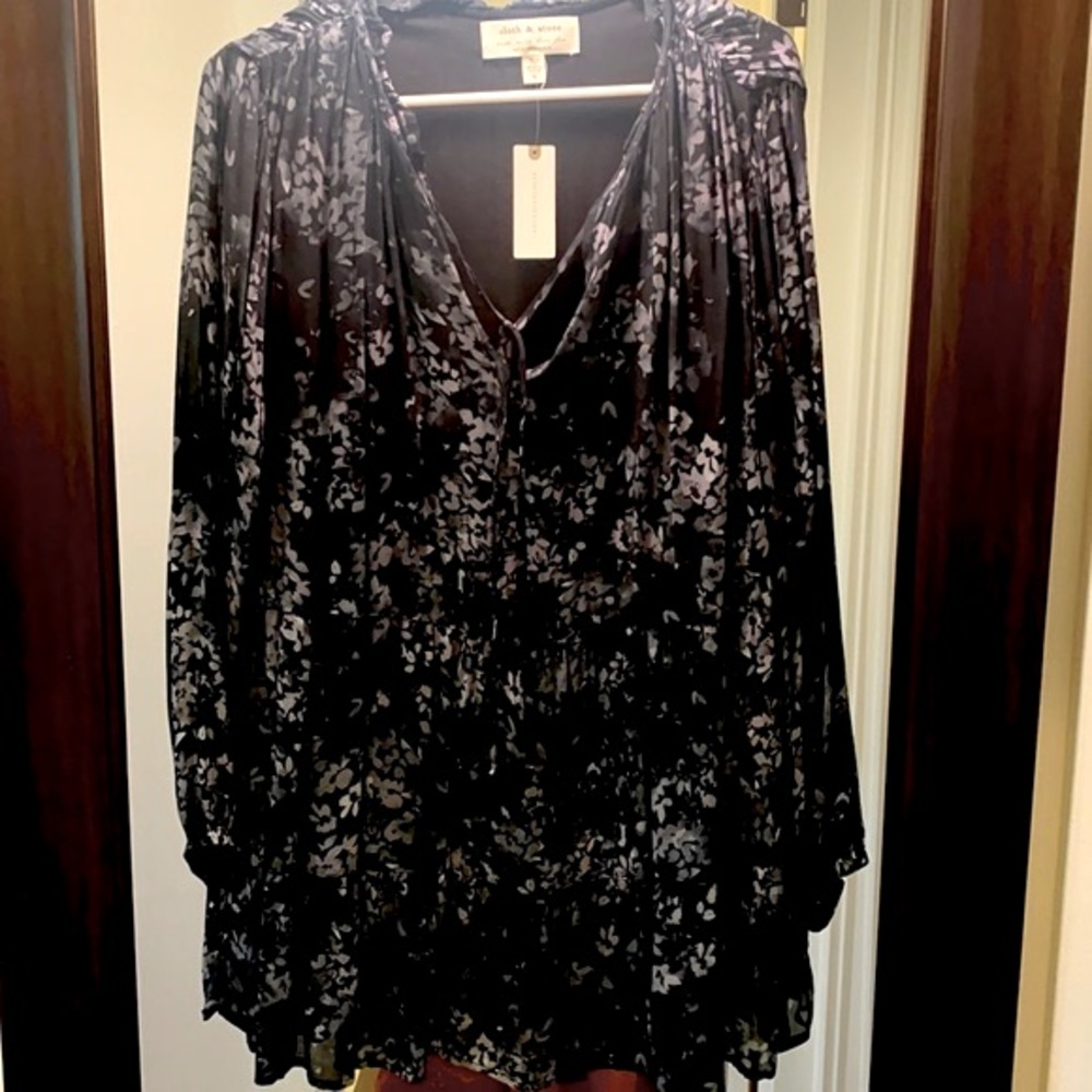 Cloth & Stone Anthropologie Blouse MED NWT